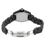 Chanel J12 Diamonds Ceramic Black Dial Black Steel Strap Watch for Women - J12 H3108
