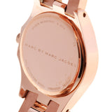 Marc Jacobs Baby Dave Rose Gold Dial Rose Gold Steel Strap Watch for Women - MBM3235