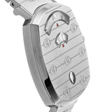 Gucci Grip Quartz Silver Dial Silver Steel Strap Watch For Women - YA157401