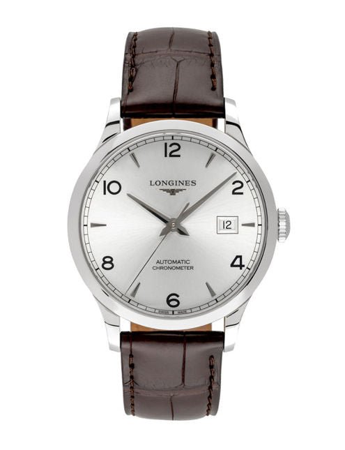 Longines Record Automatic Stainless Steel 40mm Watch for Men - L2.821.4.76.2
