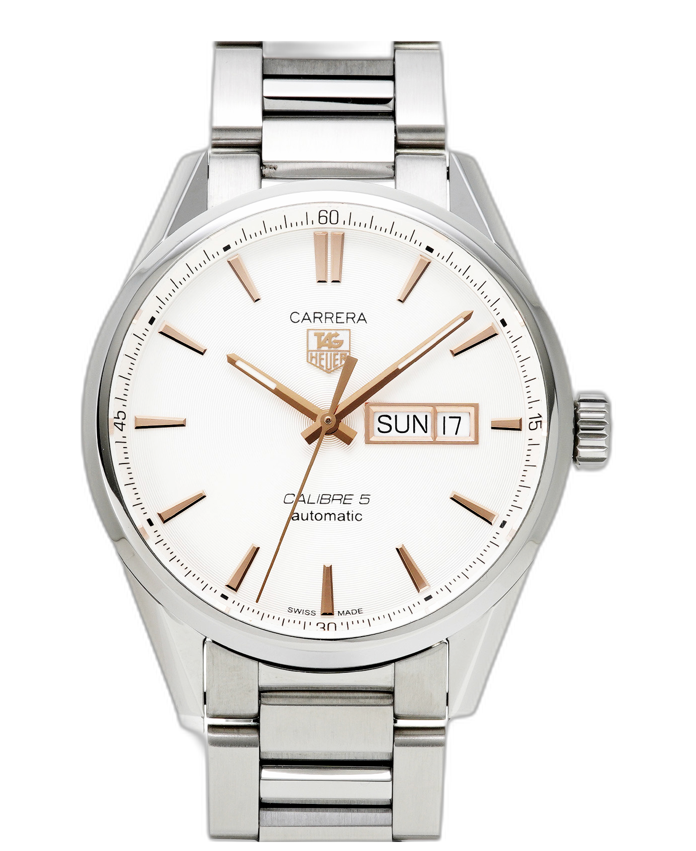 Tag Heuer Carrera White Dial Watch for Men - WAR201D.BA0723