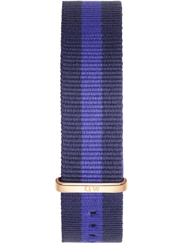 Daniel Wellington Classic Swansea White Dial Two Tone Nylon Strap Watch For Women - 0504DW