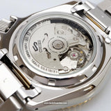 Seiko 5 Sports Automatic Special Creation Black Dial Two Tone Steel Strap Watch For Men - SRPK22