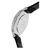 Daniel Wellington Classic Petite Sheffield White Dial Black Leather Strap Watch For Women - DW00100186