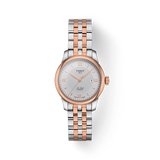 Tissot T Classic Le Locle Automatic Silver Dial Two Tone Steel Strap Watch For Women - T006.207.22.038.00