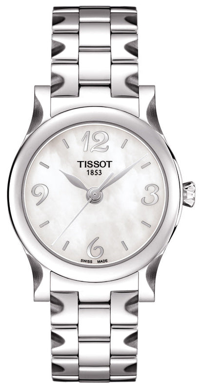 Tissot Stylis-T Mother of Pearl Dial Watch For Women - T028.210.11.117.02