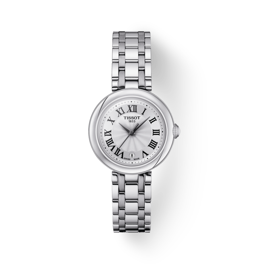 Tissot Bellissima Small Lady Silver Dial Silver Steel Strap Watch For Women - T126.010.11.013.00