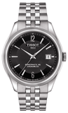 Tissot Ballade Powermatic 80 Cosc Black Dial Silver Steel Strap Watch For Men - T108.408.11.057.00