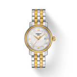 Tissot T Classic Bridgeport Lady White Mother of Pearl Dial Watch For Women - T097.010.22.118.00