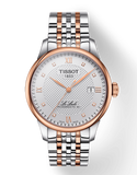 Tissot Le Locle Automatic Cosc Silver Dial Two Tone Steel Strap Watch For Men - T006.407.22.036.00