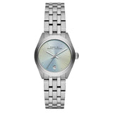 Marc Jacobs Peeker Blue Dial Silver Steel Strap Watch for Women - MBM3376