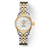 Tissot Le Locle Automatic Small Lady White Dial Two Tone Steel Strap Watch For Women - T41.2.183.34