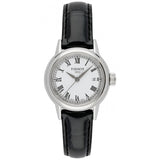 Tissot T Classic Carson White Dial Brown Leather Strap Watch For Women - T085.210.16.013.00