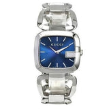 Gucci G Gucci Blue Dial Silver Steel Strap Watch For Women - YA125508