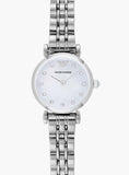 Emporio Armani Gianni Blue Dial Silver Steel Strap Watch For Women - AR1961