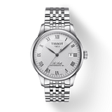Tissot Le Locle Powermatic 80 Silver Dal Silver Steel Strap Watch For Men - T006.407.11.033.00