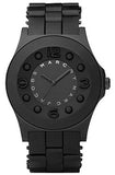 Marc Jacobs Pelly Black Dial Black Steel Strap Watch for Women - MBM2510