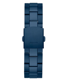Guess Axle Multifunction Navy Blue Dial Blue Steel Strap Watch For Men - GW0488G4