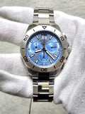 Tag Heuer Aquaracer Professional 200 Date Blue Dial Silver Steel Strap Watch for Men - CBP1112.BA0627