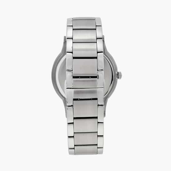 Emporio Armani Renato Blue Dial Silver Steel Strap Watch For Men - AR11137