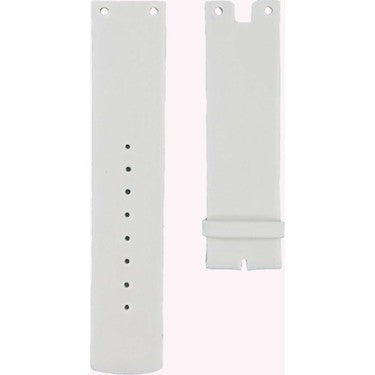 Calvin Klein Glam Transparent Dial White Leather Strap Watch for Women - K9423101