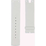 Calvin Klein Glam Transparent Dial White Leather Strap Watch for Women - K9423101