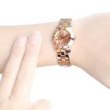 Marc Jacobs Amy Rose Gold Dial Rose Gold Steel Strap Watch for Women - MBM3219