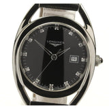 Longines Equestrian Quartz Diamond Black Dial Watch for Women - L6.136.4.57.0
