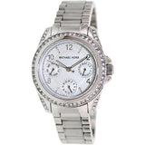 Michael Kors Blair Silver Dial SIlver Steel Strap Watch for Women - MK5612
