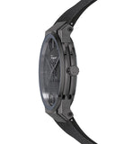 Salvatore Ferragamo Sapphire Black Dial Black Rubber Strap Watch for Men - SFHP00320