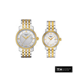 Tissot T Classic Bridgeport Lady White Mother of Pearl Dial Watch For Women - T097.010.22.118.00