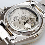 Seiko 5 Sports Automatic Brown Dial Two Tone Steel Strap Watch For Men - SRPK24
