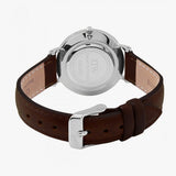 Daniel Wellington Classic Petite Bristol Black Dial Brown Leather Strap Watch For Women - DW00100233