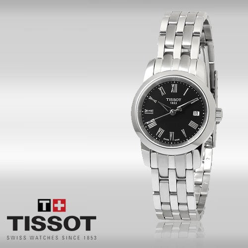 Tissot T Classic Dream Black Dial Watch For Women - T033.210.11.053.00
