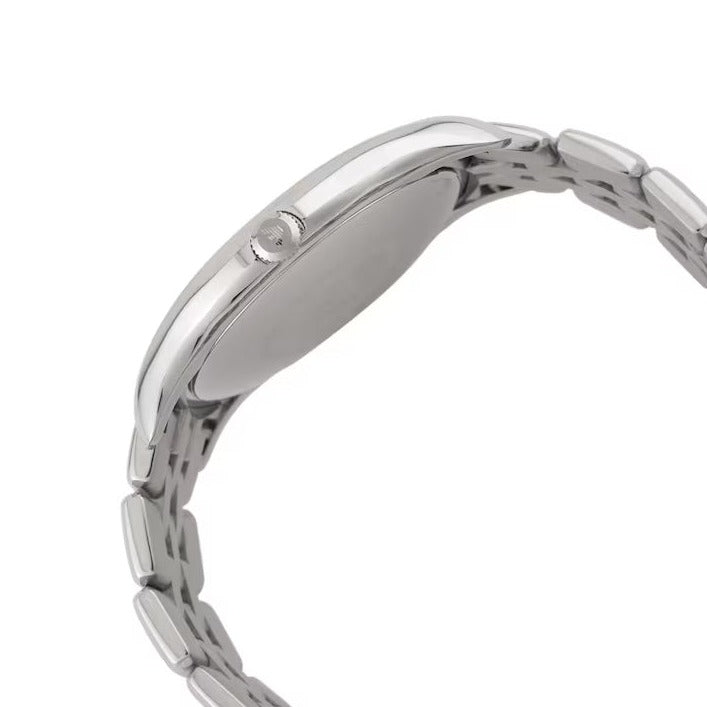 Emporio Armani Velente Chronograph Quartz Silver Dial Silver Steel Strap Watch For Men - AR1702