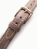 Marc Jacobs Corie White Dial Brown Leather Strap Watch for Women - MJ1581