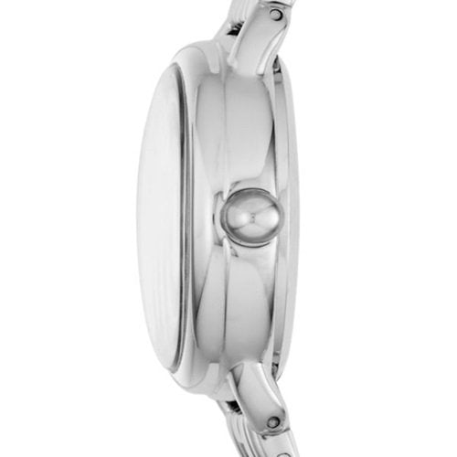 Marc Jacobs Betty White Dial Silver Steel Strap Watch for Women - MJ3497