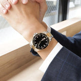 Tissot Seastar 1000 Black Dial Two Tone Steel Strap Watch For Men - T120.410.22.051.00