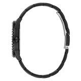 Guess Sparkler Diamonds Black Dial Black Steel Strap Watch for Women - GW0111L4