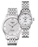Tissot Le Locle Automatic Cosc White Dial Silver Steel Strap Watch For Men - T006.408.11.037.00