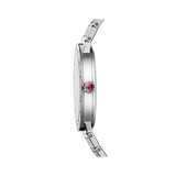 Bvlgari Bvlgari Bvlgari Quartz Pink Dial Silver Steel Strap Watch for Women - BVLGARI103711