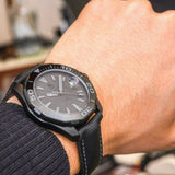 Tag Heuer Aquaracer 300 Swiss Limited Edition Black Dial Black Nylon Strap Watch for Men - WAY218B.FC6364