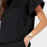 Emporio Armani Arianna White Mother of Pearl Dial Rose Gold Steel Strap Watch For Women - AR11236