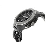 Michael Kors Ceramic Black Dial Black Steel Strap Watch for Women - MK5388