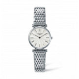 Longines La Grande Classique White Dial Silver Steel Strap Watch for Women - L4.209.4.71.6
