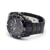 Coach Kent Chronograph Black Dial Black Steel Strap Watch for Men - 14602554