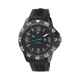Tommy Hilfiger Sport Multifunction Black Dial Black Rubber Strap Watch for Men - 1790983