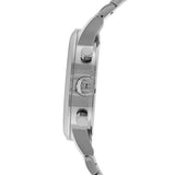 Hugo Boss Aeroliner Chronograph White Dial Silver Steel Strap Watch For Men - 1512445