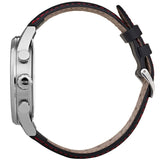 Hugo Boss Navigator Black Dial Black Leather Strap Watch for Men - 1513535