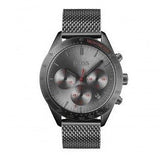 Hugo Boss Talent Gunmetal Dial Grey Mesh Bracelet Watch for Men - 1513637